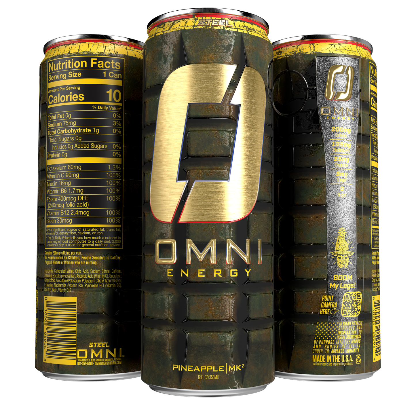 Pineapple| MK2 - Case of 12 Cans