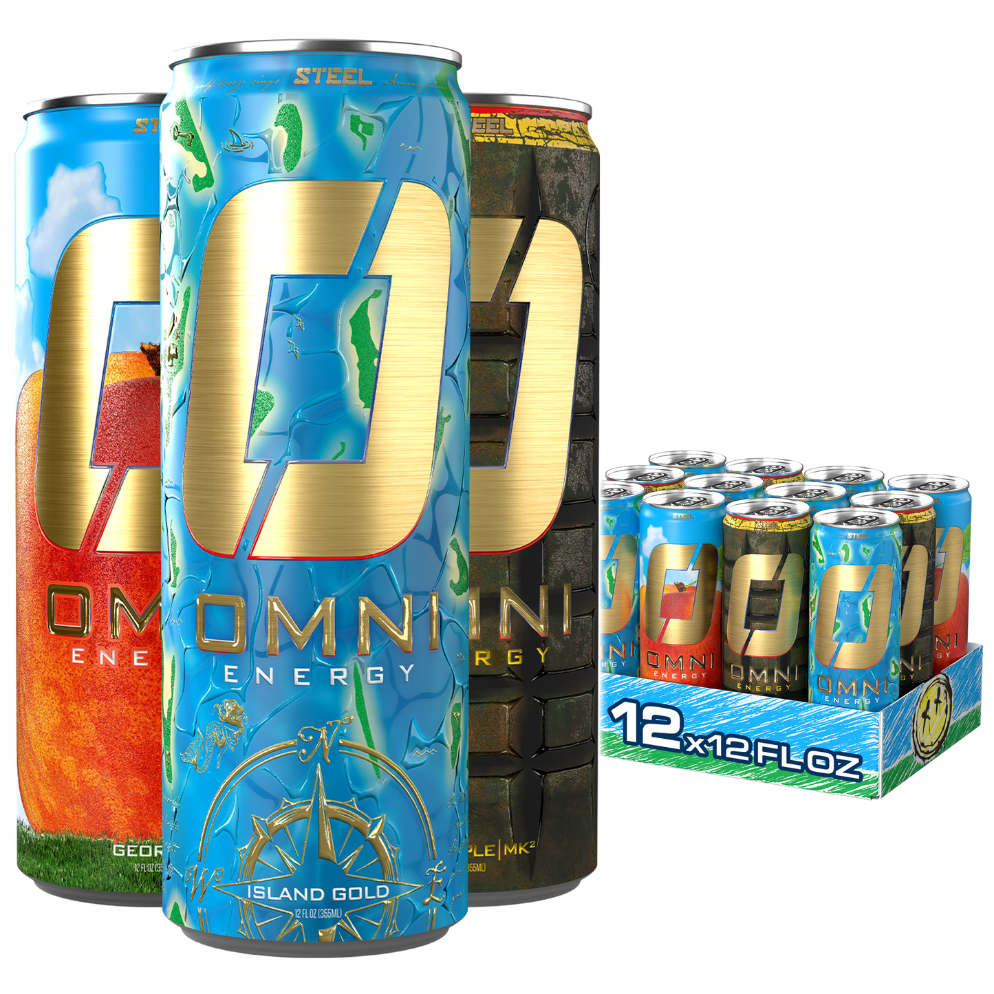 Variety Edition 2 (Island Gold, Georgia, Pineapple|MK2) Case of 12 Cans