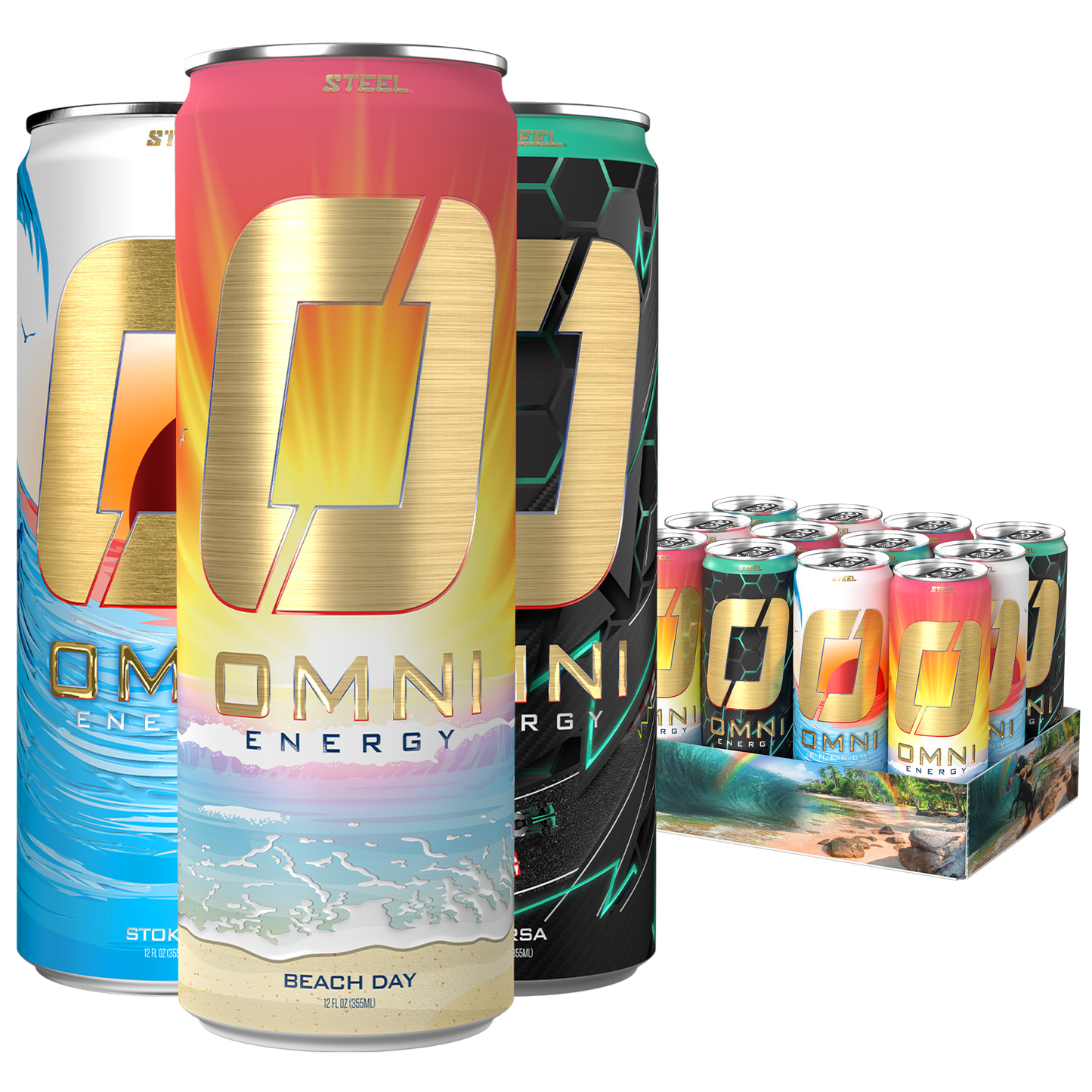 Variety Edition 1 (Stoked, Beach Day, Corsa) Case of 12 Cans