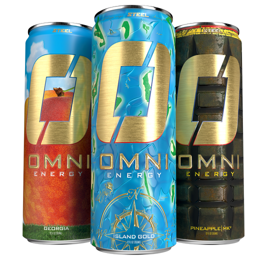 OMNI Energy Drink Bundle- 1 Can of Each flavor