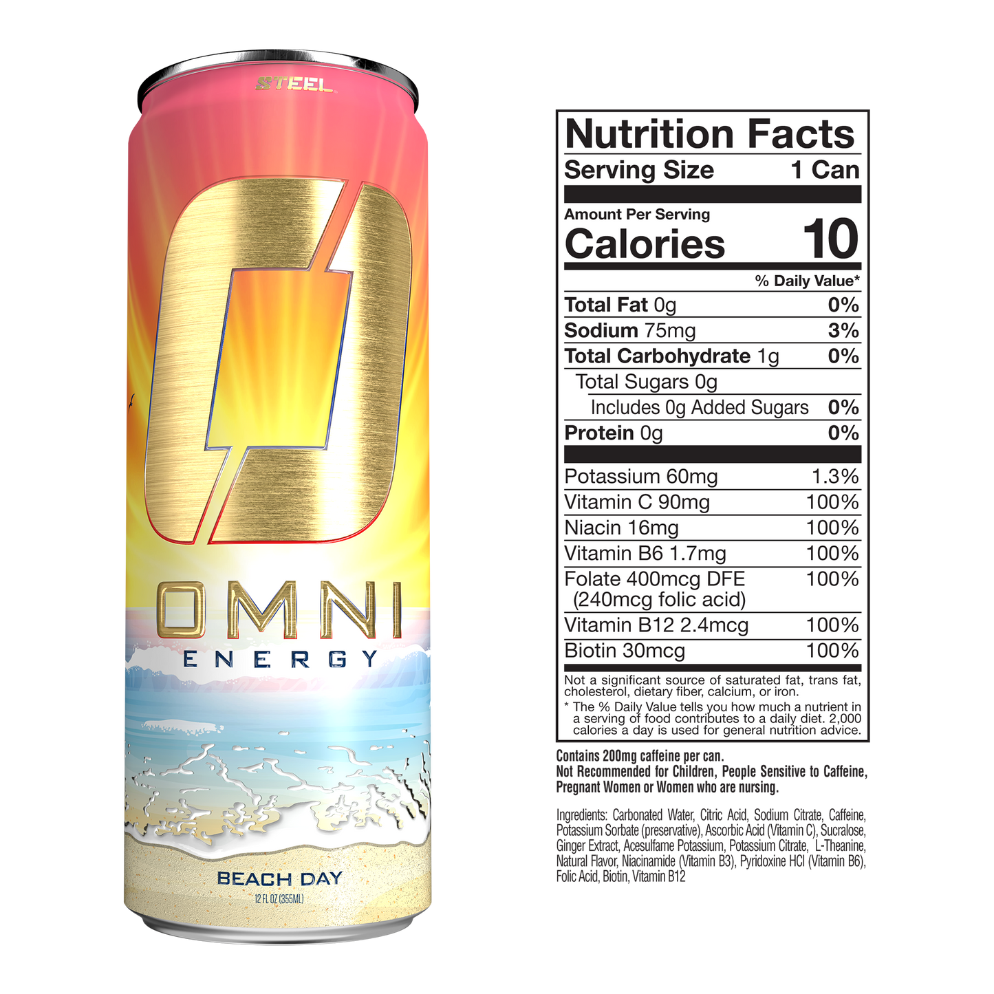 OMNI Energy Drink Bundle- 1 Can of Each flavor