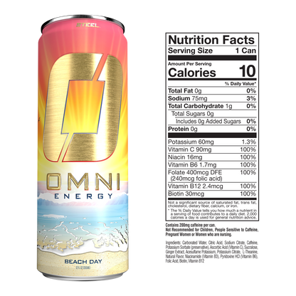 OMNI Energy Drink Bundle- 1 Can of Each flavor