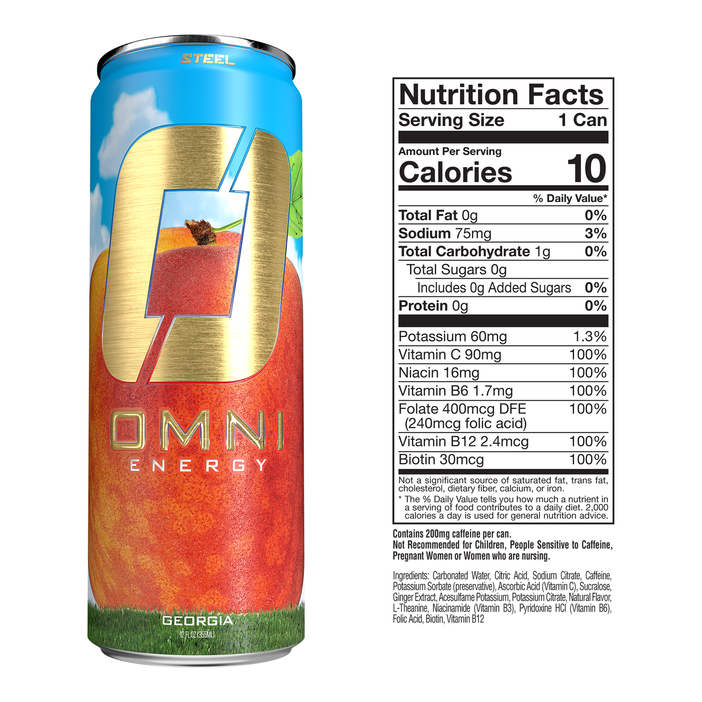 OMNI Energy Drink Bundle- 1 Can of Each flavor