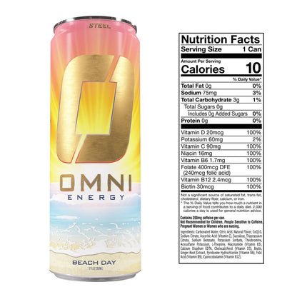 OMNI Energy Drink Bundle- 1 Can of Each flavor